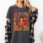 Thanksgiving Turkey, Flowers, Botanical, Boho, Autumn, Fall Tshirt Comfort Colors T-Shirt
