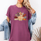 Thanksgiving Turkey, Plaid, Cute, Autumn, Patterns Tshirt Comfort Colors T-Shirt