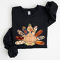 Thanksgiving Turkey, Plaid, Cute, Autumn, Patterns Sweatshirt