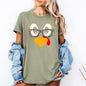 Thanksgiving, Teacher, Turkey, Cute, Leopard Print, Tshirt