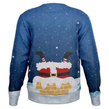 This Santa Loves To Go Down Christmas Sweatshirt