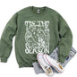 Tis The Season, Christmas Skeleton Jolly Sweatshirt
