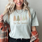 Tis The Season, Doodle Christmas Trees, Pastels, Gorgeous, Comfort Colors Tshirt