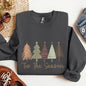 Tis The Season, Doodle Christmas Trees, Pastels, Gorgeous Sweatshirt