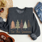 Tis The Season, Doodle Christmas Trees, Pastels, Gorgeous Sweatshirt
