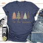 Tis The Season, Doodle Christmas Trees, Pastels, Gorgeous Super Soft Tees