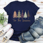 Tis The Season, Doodle Christmas Trees, Pastels, Gorgeous Super Soft Tees