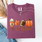 Tis The Season, Football, Game Day, Pumpkin, Coffee, Autumn, Fall, Comfort Colors T-Shirt
