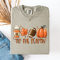 Tis The Season, Football, Game Day, Pumpkin, Coffee, Autumn, Fall, Comfort Colors T-Shirt