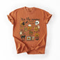 Tis The Season, Halloween, Skeleton, Black Cat, Witch, Ghost, Pumpkin, Comfort Colors T-Shirt