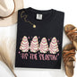 Tis The Season, Pink Christmas Cakes, Cute, Treat, Winter, Santa, Xmas Tshirt Comfort Colors T-Shirt