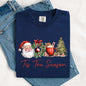Tis The Season, Retro Santa, Coffee, Christmas Tree, Xmas Tshirt Comfort Colors T-Shirt