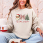 Tis The Season, Santa, Christmas Tree Sweatshirt