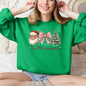 Tis The Season, Santa, Christmas Tree Sweatshirt