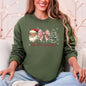 Tis The Season, Santa, Christmas Tree Sweatshirt