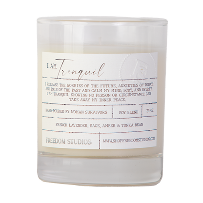 I AM Tranquil 7.5 oz Candle