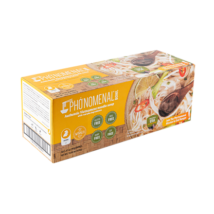 Pho’nomenal Bowl Instant Chicken Pho (Case of 6 Bowls)