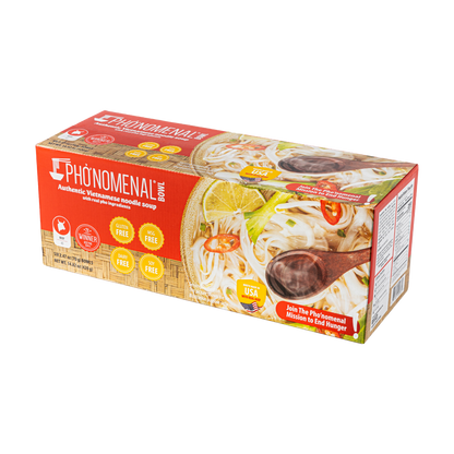 Pho’nomenal Bowl Instant Beef Pho (Case of 6 Bowls)