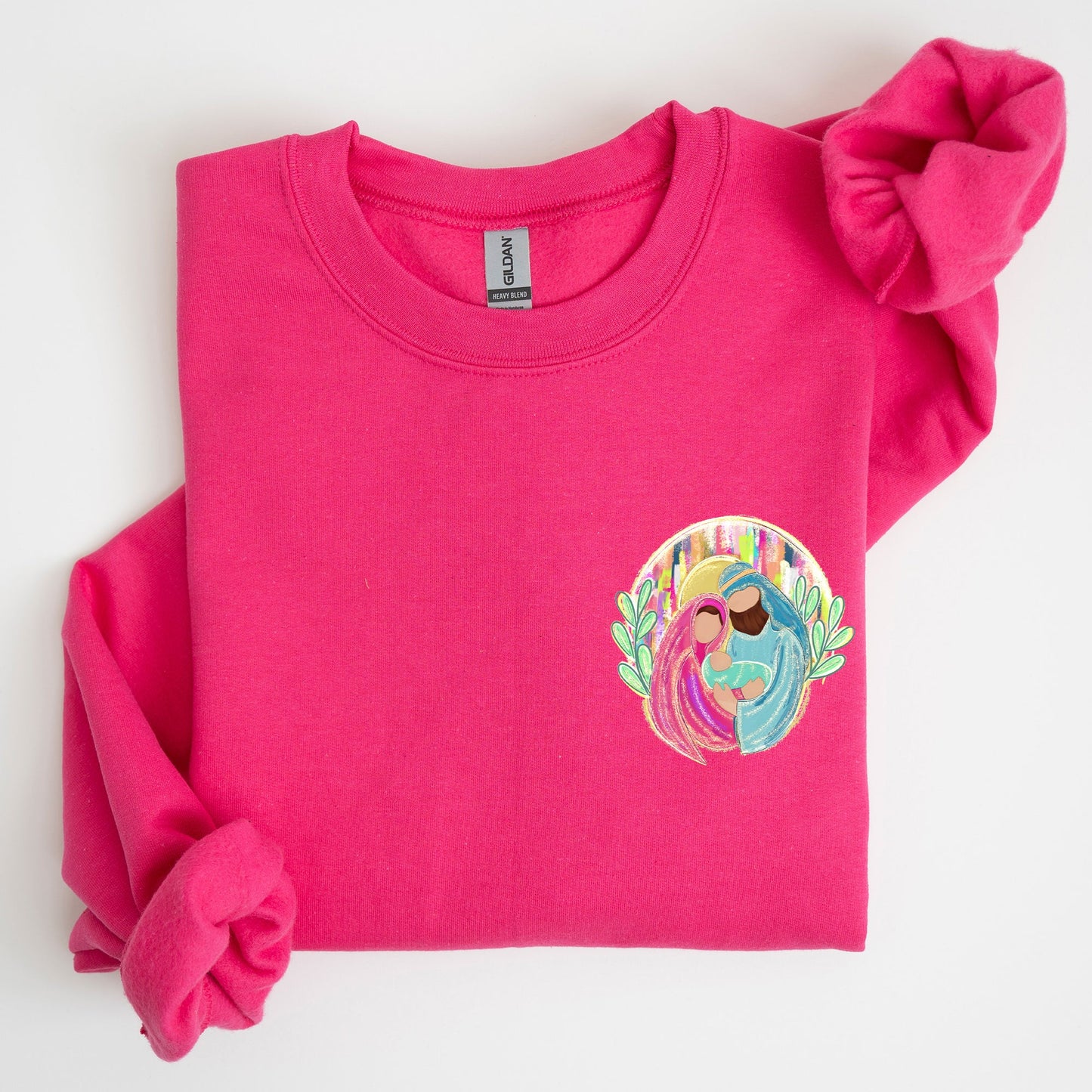 True Story, Nativity, Pocket, Christmas, Christian, Faith, Gospel Sweatshirt