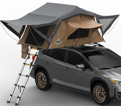 Trailhead Softshell Rooftop Tent – 2 Person – Tan – Lightweight Camping Setup
