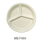 Yanco MS-710IV Mile Stone Three Compartment Plate | Kitchen + Metal