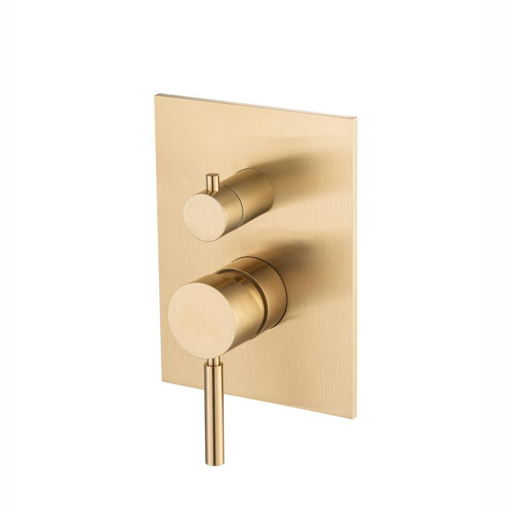 Flusso UF.2100 Tub/Shower Trim With Pressure Balance Valve - 2-Output