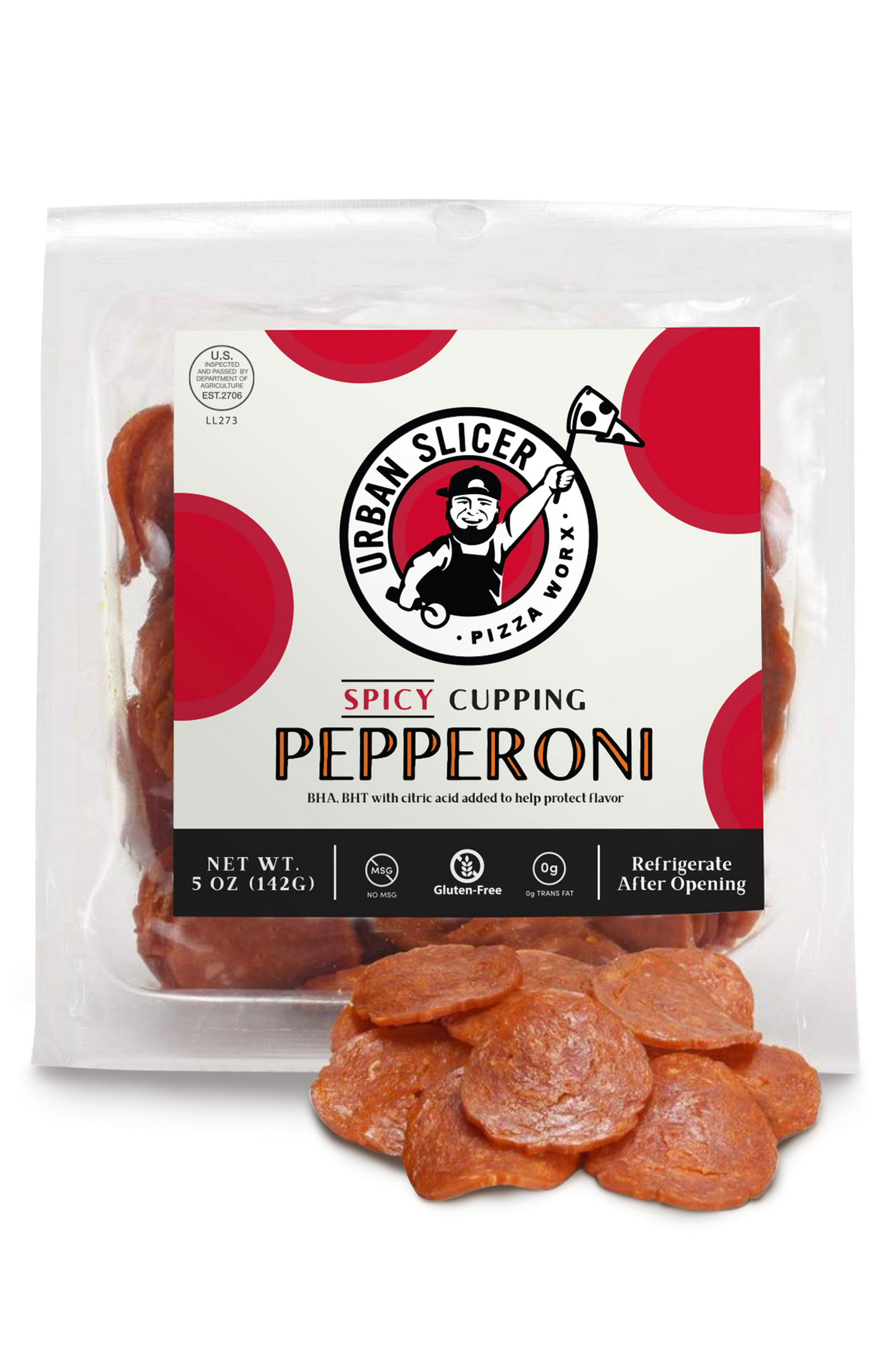 Spicy Cupping Pepperoni - Out Of Stock