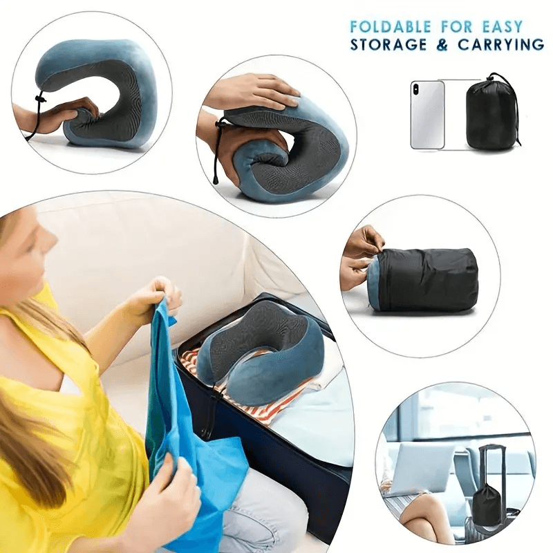 U Shaped Memory Foam Neck Pillows