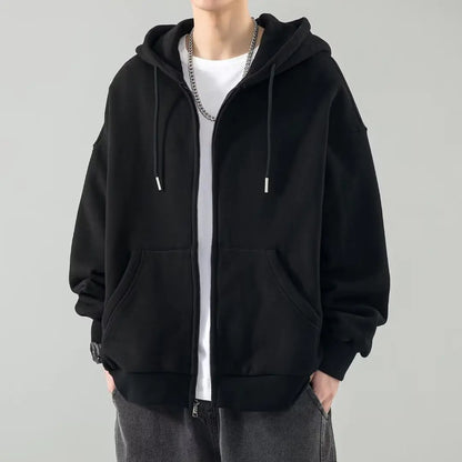 Men's Hooded Jacket Autumn 2023 Casual Cardigan