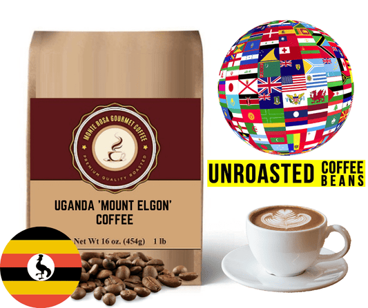 Uganda 'Mount Elgon' Coffee - Green/Unroasted