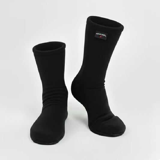 Polar Feet Fleece Socks - Black