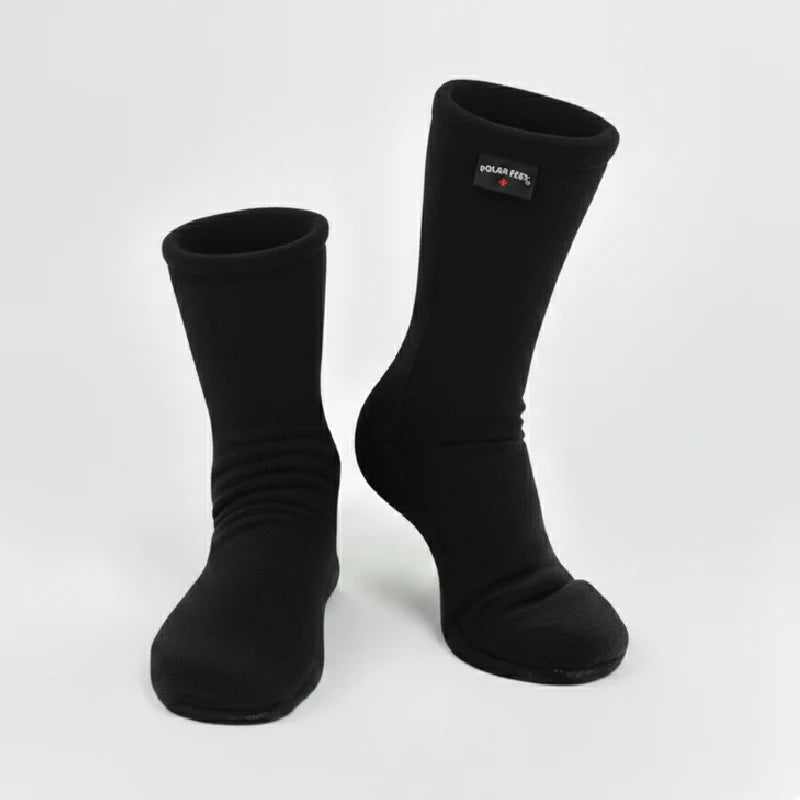 Polar Feet Supersoft Fleece Socks - Black