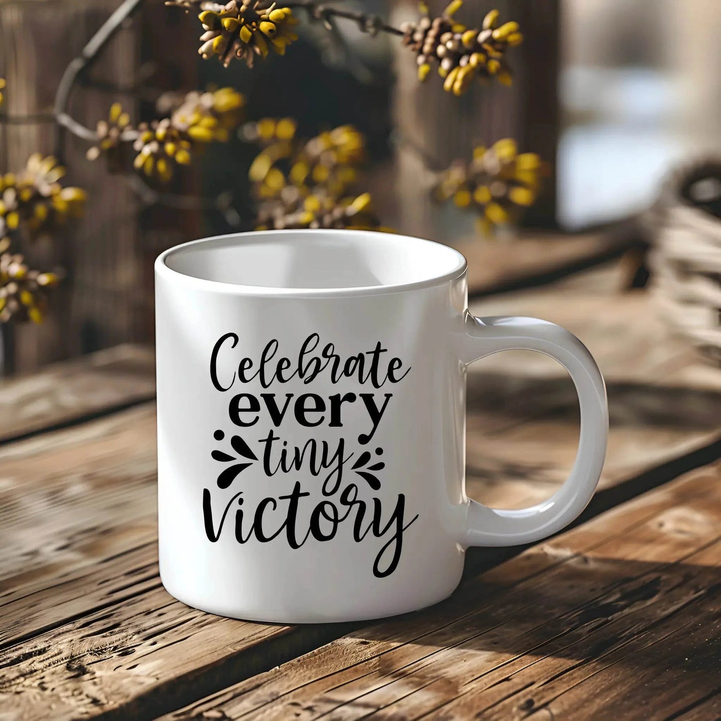 Celebrate Every Tiny Victory Ceramic Mug