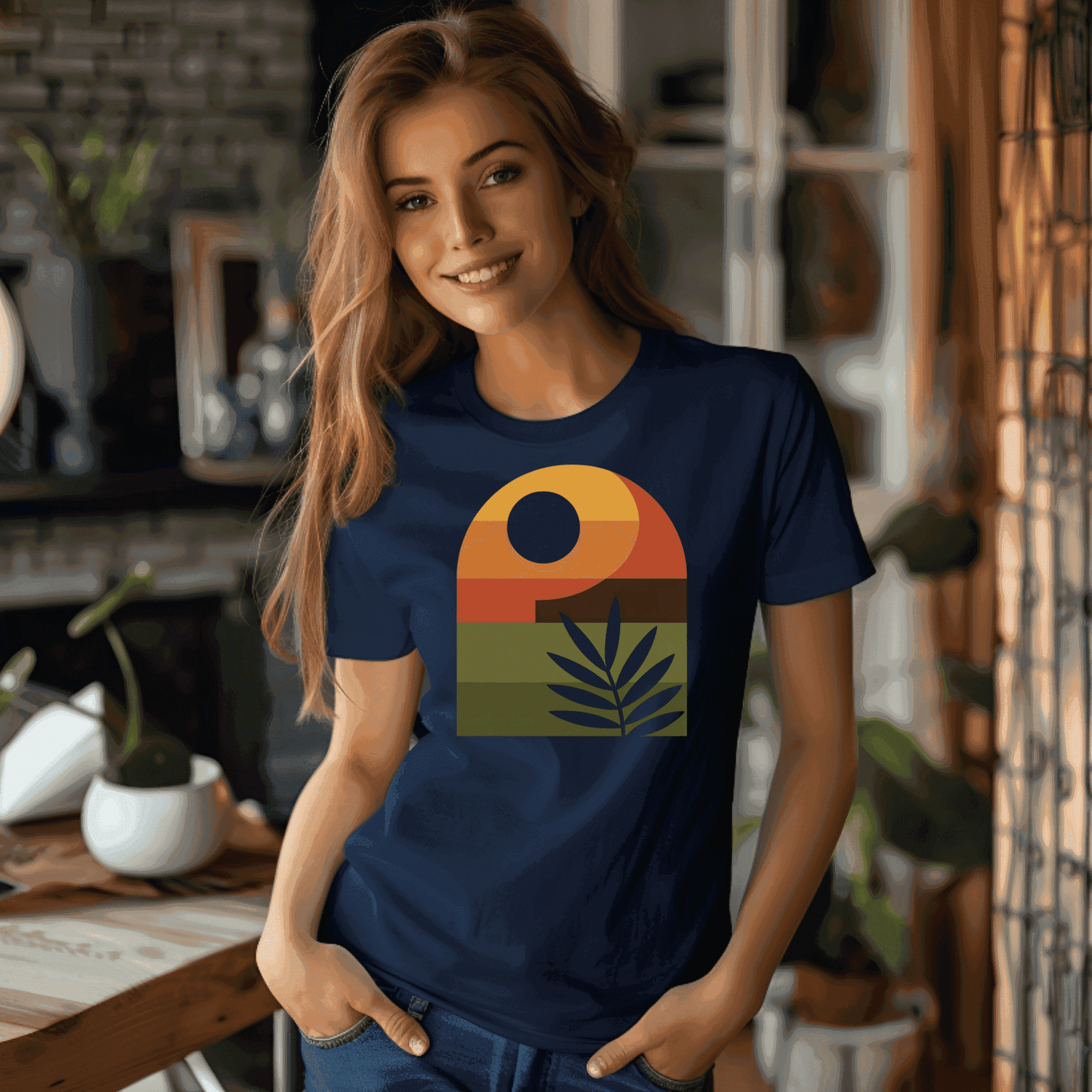California Sunset T-Shirt – Boho Vintage Style Tee