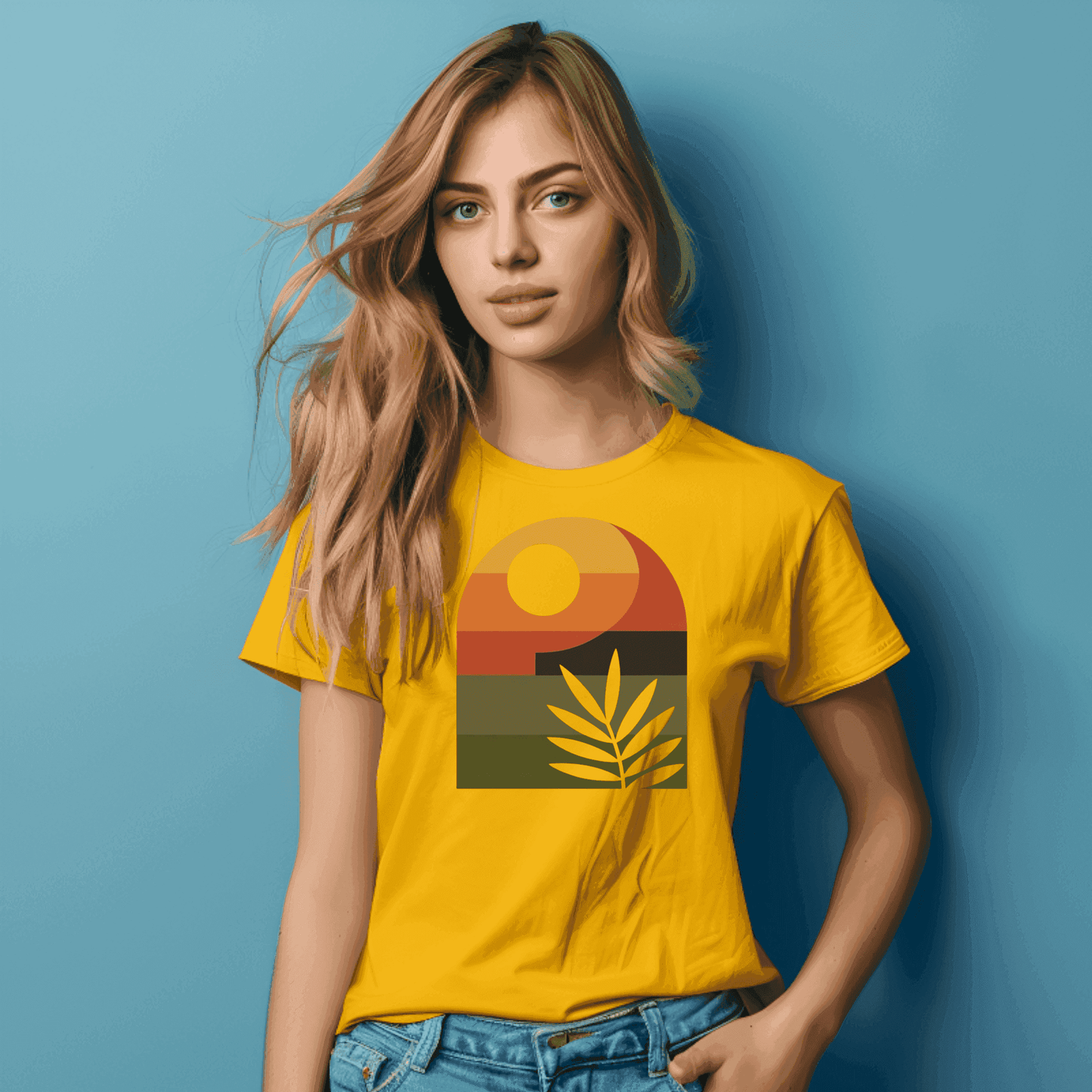 California Sunset T-Shirt – Boho Vintage Style Tee