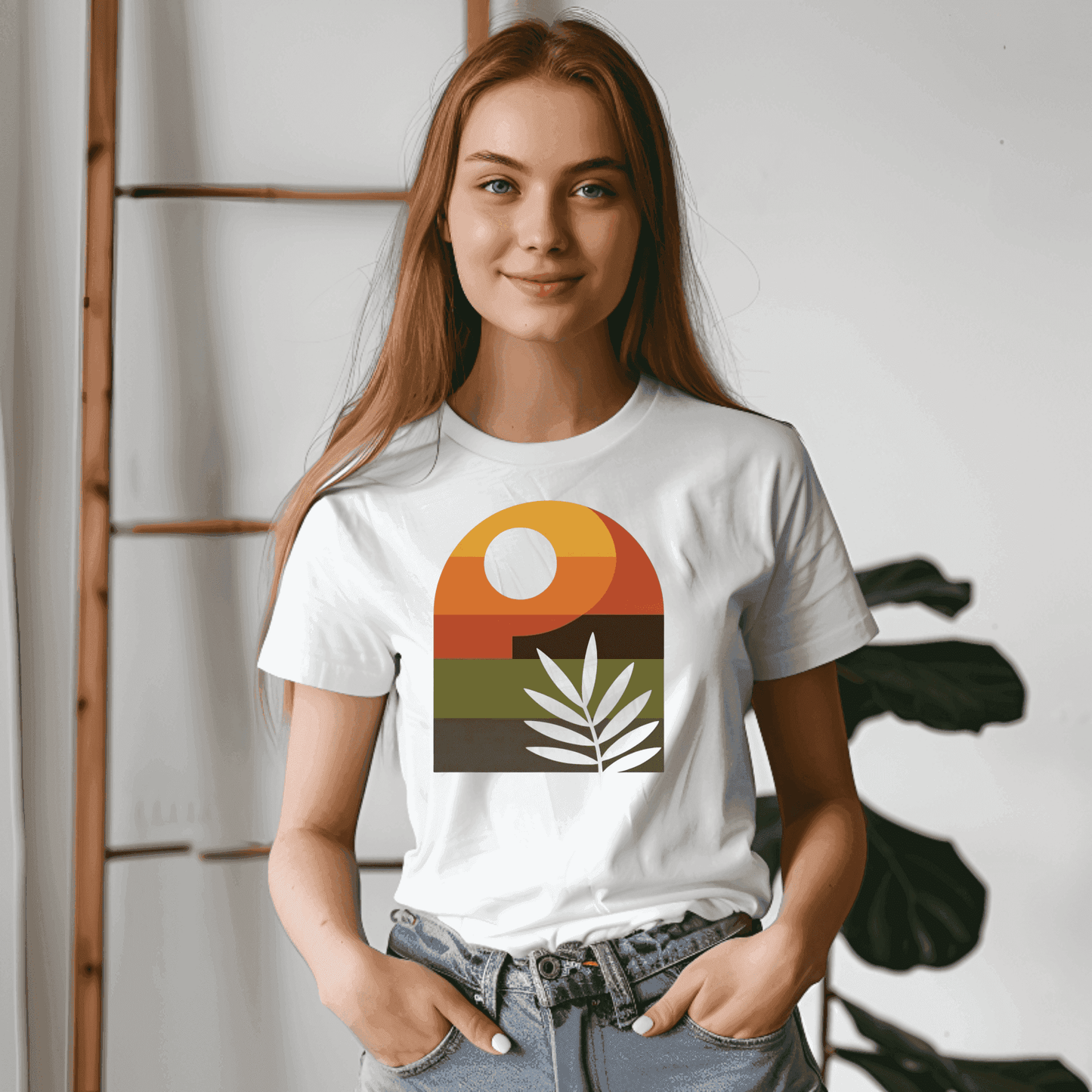 California Sunset T-Shirt – Boho Vintage Style Tee
