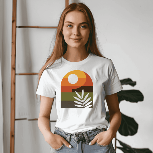 California Sunset T-Shirt – Boho Vintage Style Tee