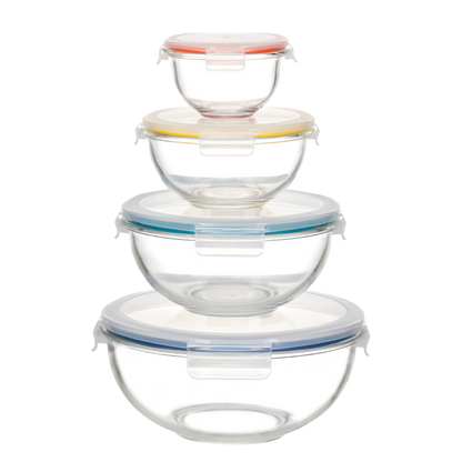 Mix & Store Glass Bowl Set