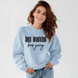 Hey Warrior Keep Going Sweatshirt – Cozy & Motivating