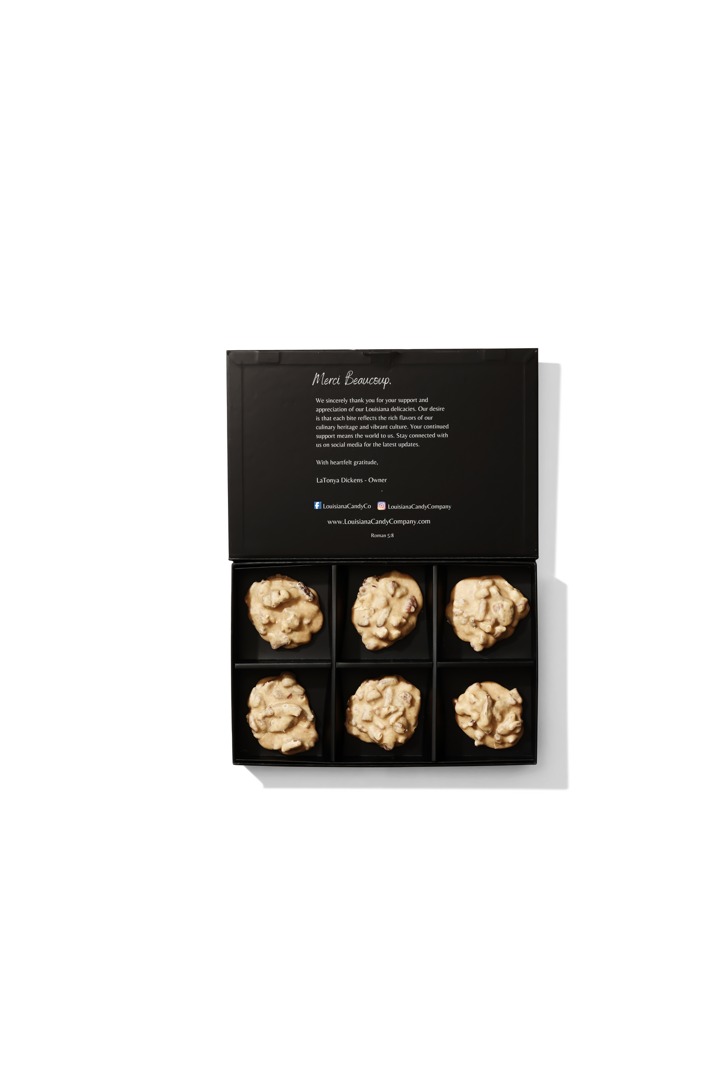 Classic Pecan Praline - 6 Count
