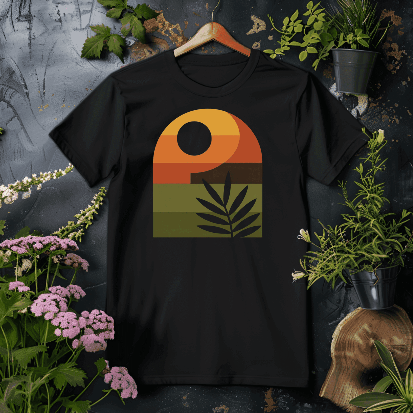 California Sunset T-Shirt – Boho Vintage Style Tee