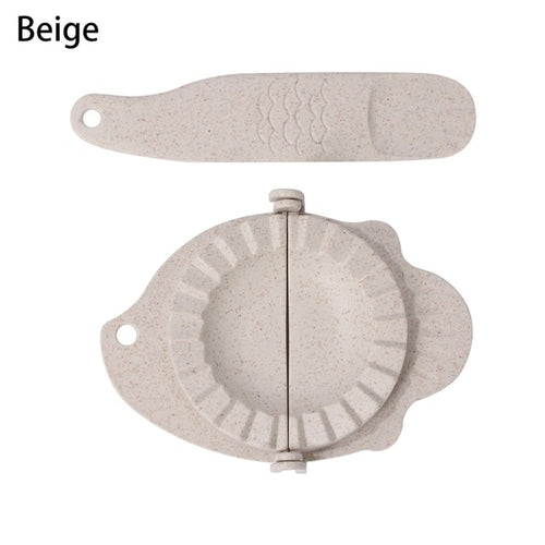Useful DIY Dumplings Maker Tool Wheat Straw Jiaozi