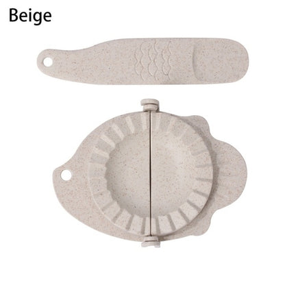 Useful DIY Dumplings Maker Tool Wheat Straw Jiaozi
