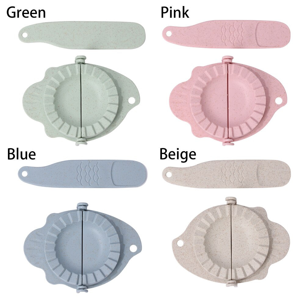 Useful DIY Dumplings Maker Tool Wheat Straw Jiaozi