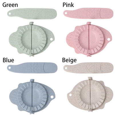 Useful DIY Dumplings Maker Tool Wheat Straw Jiaozi