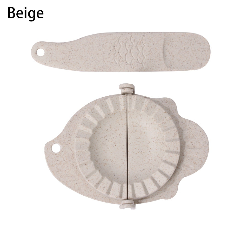 Useful DIY Dumplings Maker Tool Wheat Straw Jiaozi