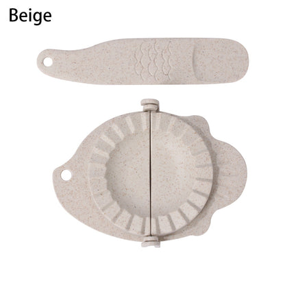 Useful DIY Dumplings Maker Tool Wheat Straw Jiaozi