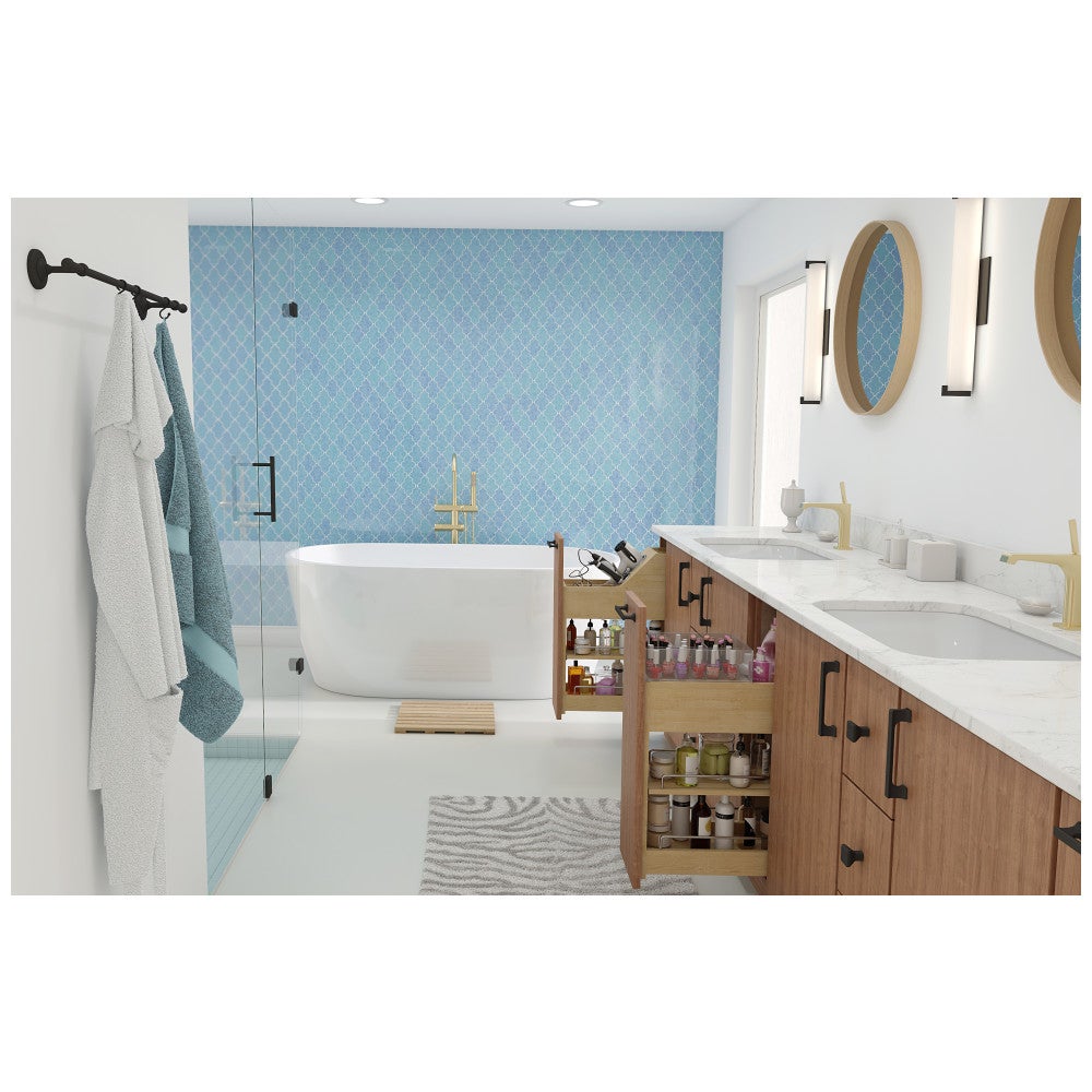8" "No Wiggle" Soft-close Vanity Cabinet Pullout