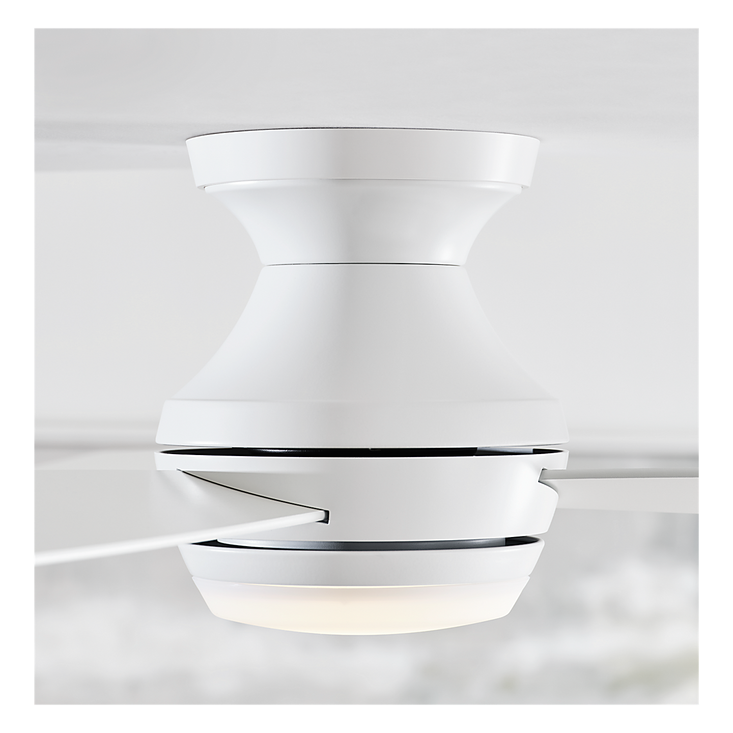 Ikon 52" Semi Flush LED Ceiling Fan