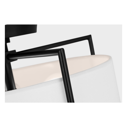 Perno Medium Semi Flush Mount
